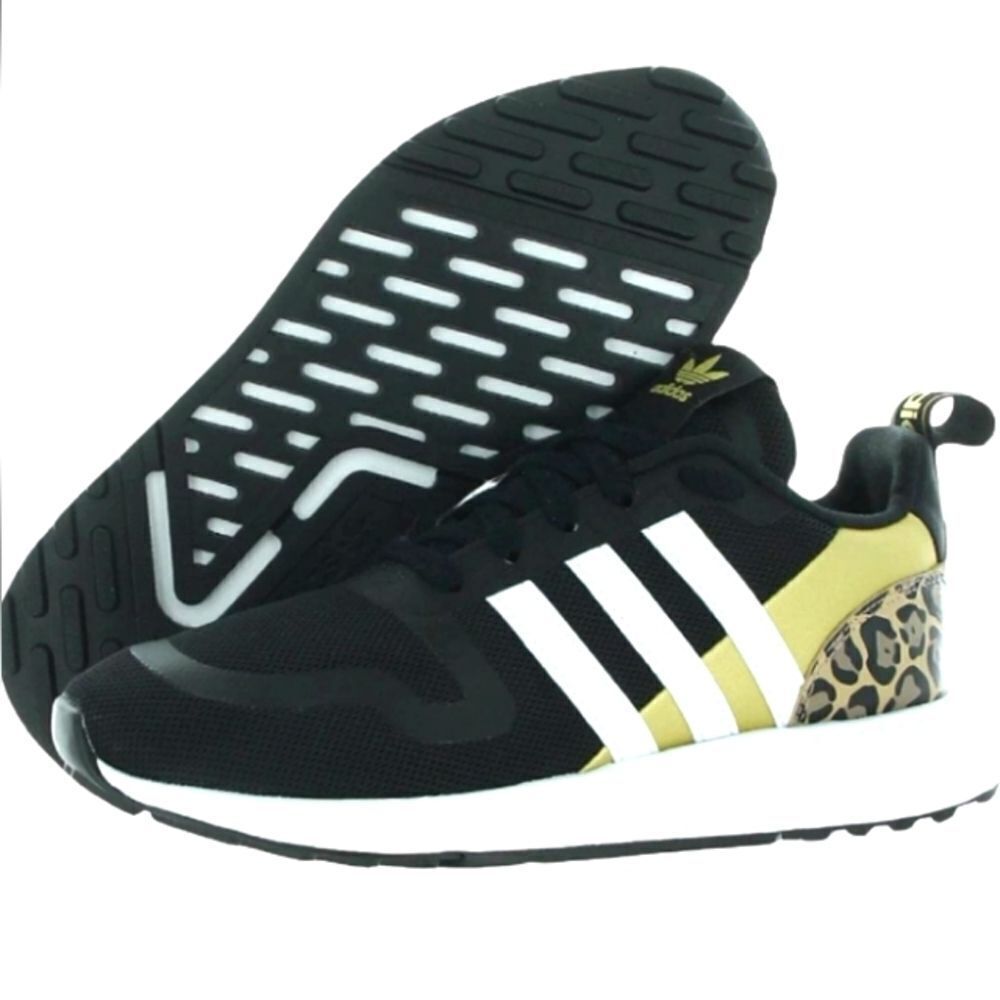 Multiplex cheetah print Adidas sneakers